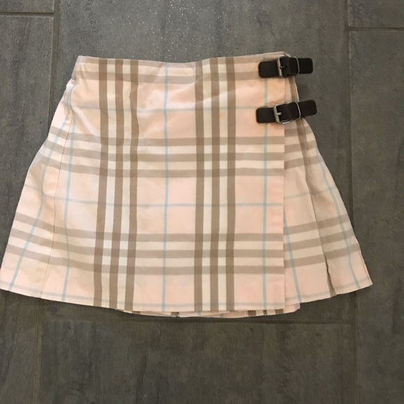 girls burberry skirt